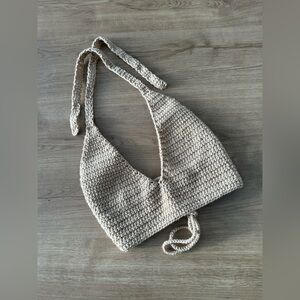 Hand crochet halter top
